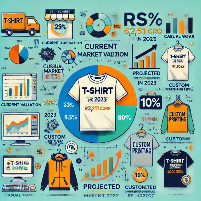 Growing T-shirt Market in India: Trends, Opportunities, and Future Projections