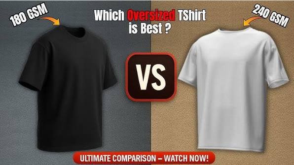 difference between 180 gsm and 240 gsm t shirt