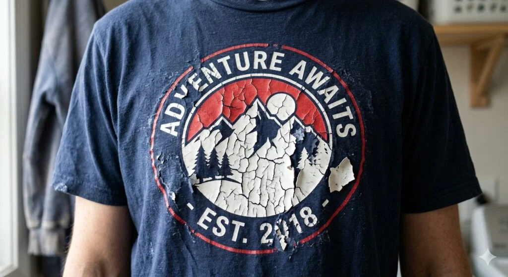 Why Do Printed T-Shirts Crack After Wash