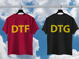 DTF vs DTG Printing