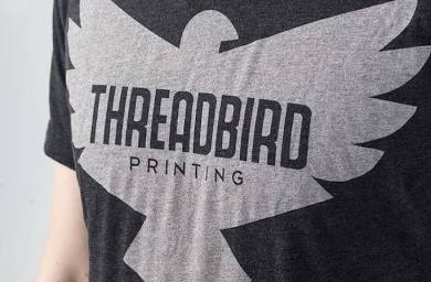 discharge printing on dark cotton garments