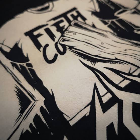 discharge printing on dark cotton garments