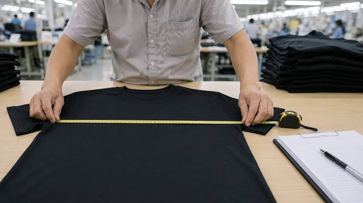 T-shirt sample approval checklist