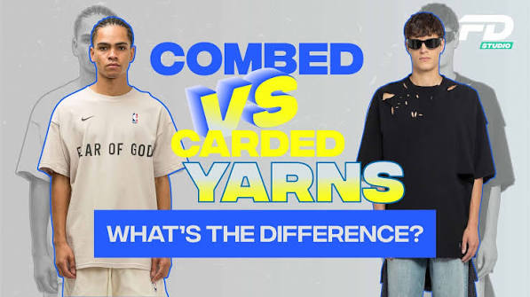 combed cotton vs carded cotton T-shirt